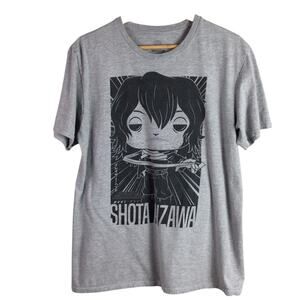 Shota Aizawa My Hero Academia Funko Pop T Shirt Gray Large